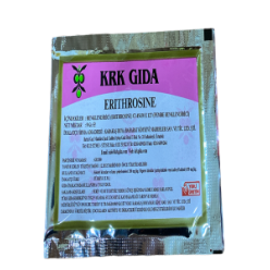 Krk Gıda (Erithrosine E 127) Açık Pembe - Pamuk Şekeri Pembe Gıda Boyası 9 gr