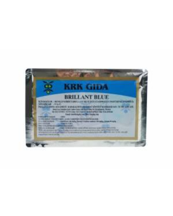 Krk Gıda Açık Mavi Gıda Boyası 9 gr E102