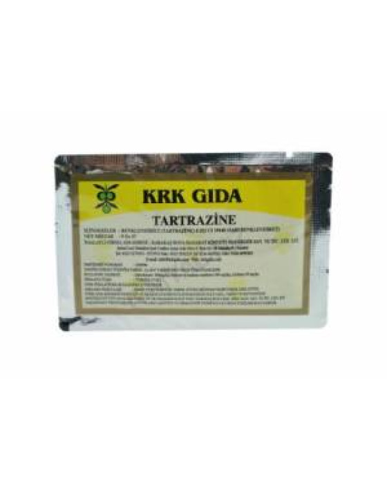 Krk Gıda Sarı Gıda Boyası 9 gr E102