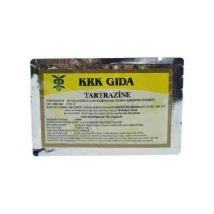 Krk Gıda Sarı Gıda Boyası 9 gr E102