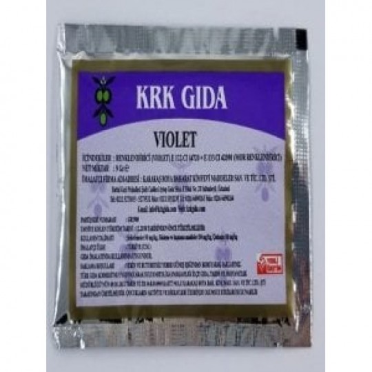 Mor gıda boyası